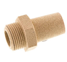 Silencieux Pneumatique en Bronze Fritté G3/4'' Raccord Hexagonal