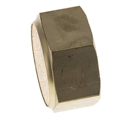 Silencieux Pneumatique Compact en Bronze Fritté à Filetage Femelle G1''