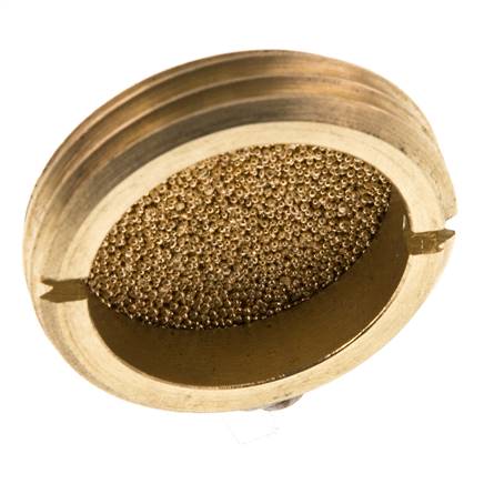 G1'' Bronze Fritté Compact Silencieux Pneumatique Sinking