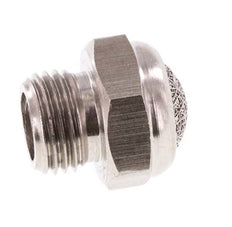 Silencieux Pneumatique Compact en Acier Inoxydable G1/8'' 1.4301 Maille Métallique