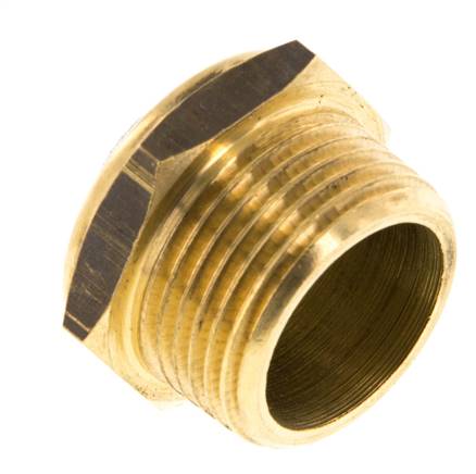 Silencieux Pneumatique Compact en Laiton NPT 3/4'' 1.4301 Maille