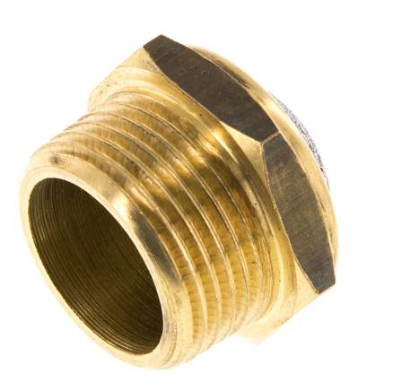 Silencieux Pneumatique Compact en Laiton NPT 3/4'' 1.4301 Maille