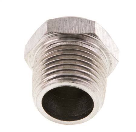 Silencieux Pneumatique Compact en Acier Inoxydable NPT 3/8'' 1.4301 Maille Métallique