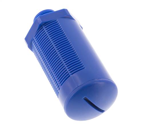 Silencieux Pneumatique en Plastique G3/4'' Auto-nettoyant Remplissage de Granulés