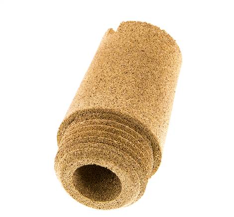 G1/2'' Bronze Fritté Silencieux Pneumatique Fente de Vis