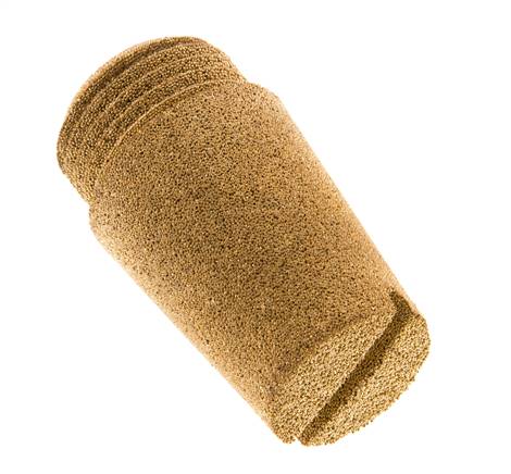 G1/2'' Bronze Fritté Silencieux Pneumatique Fente de Vis