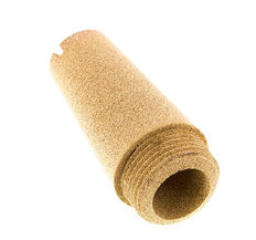 G3/4'' Bronze Fritté Silencieux Pneumatique Fente de Vis