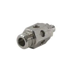 Vanne d'étranglement 3/8" NPT en acier inoxydable avec silencieux [50 pièces].