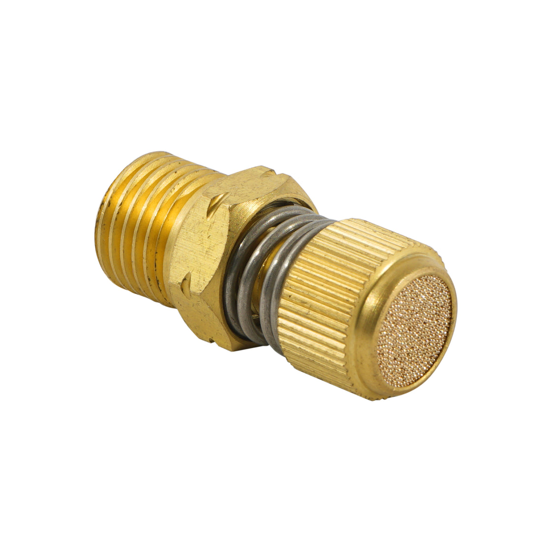 Robinet à papillon en laiton R3/8" avec silencieux Compact