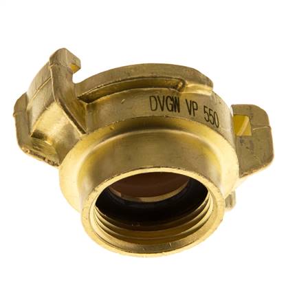 Raccord en laiton 3/4'' femelle GEKA pour tuyau d'arrosage KTW