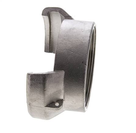 Guillemin DN 65 Coupleur en acier inoxydable G 2 1/2'' filets femelles sans verrouillage