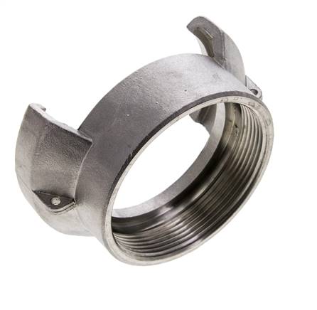 Guillemin DN 65 Coupleur en acier inoxydable G 2 1/2'' filets femelles sans verrouillage