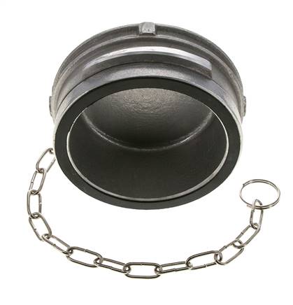 Guillemin DN 100 Capuchon d'accouplement en aluminium avec verrouillage