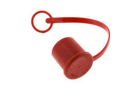 Capuchon de protection anti-poussière en plastique de 32 mm pour manchon d'accouplement avec chaîne [2 pièces].