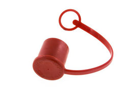 Capuchon de protection anti-poussière en plastique de 32 mm pour manchon d'accouplement avec chaîne [2 pièces].