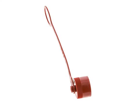 17.Capuchon anti-poussière en plastique de 4 mm pour manchon d'accouplement avec chaîne