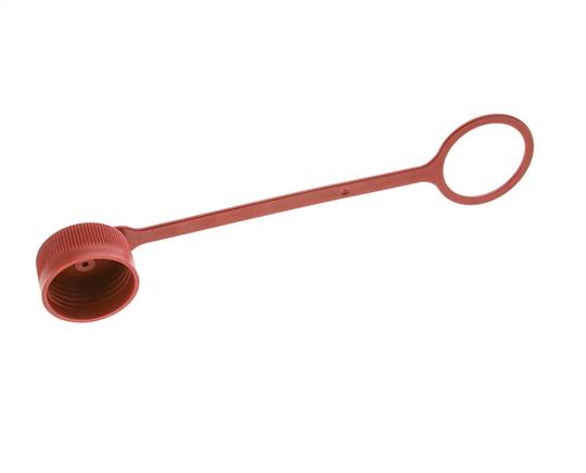 Capuchon anti-poussière en plastique de 20 mm pour manchon d'accouplement avec chaîne