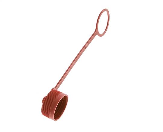 Capuchon anti-poussière en plastique de 20 mm pour manchon d'accouplement avec chaîne
