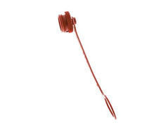 M 32 x 3 Capuchon de protection anti-poussière en plastique pour fiche d'accouplement avec chaîne