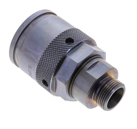 Coupleur hydraulique en acier Manchon 15 mm L Anneau de coupe ISO 14540/8434-1 D M36 x 3