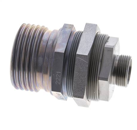 Coupleur hydraulique en acier Douille 18 mm L Anneau de coupe ISO 14540/8434-1 D M54 x 4
