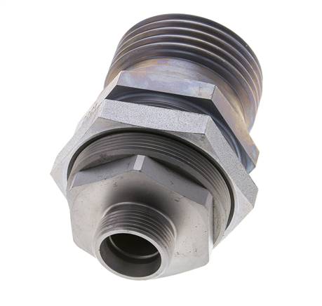 Coupleur hydraulique en acier Douille 18 mm L Anneau de coupe ISO 14540/8434-1 D M54 x 4