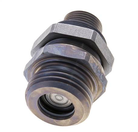 Coupleur hydraulique en acier Douille 12 mm S Anneau de coupe ISO 14540/8434-1 D M32 x 3