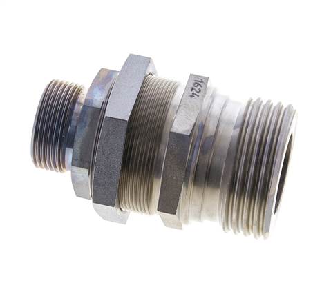 Coupleur hydraulique en acier Socket 25 mm S Anneau de coupe ISO 14540/8434-1 D M54 x 4