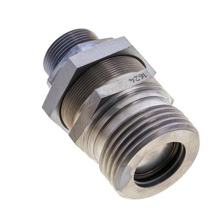 Coupleur hydraulique en acier Socket 25 mm S Anneau de coupe ISO 14540/8434-1 D M54 x 4