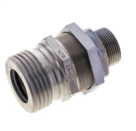 Coupleur hydraulique en acier Socket 25 mm S Anneau de coupe ISO 14540/8434-1 D M54 x 4