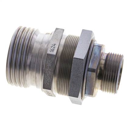 Coupleur hydraulique en acier Socket 25 mm S Anneau de coupe ISO 14540/8434-1 D M54 x 4