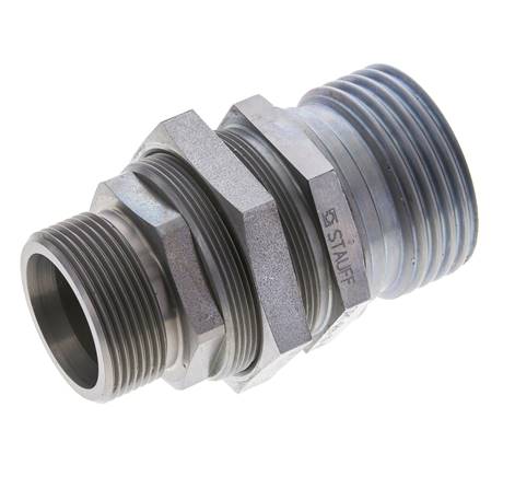 Coupleur hydraulique en acier Socket 30 mm S Anneau de coupe ISO 14540/8434-1 D M54 x 4