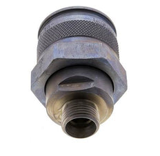 Coupleur hydraulique en acier Bouchon 12 mm L Anneau de coupe ISO 14540/8434-1 D M32 x 3
