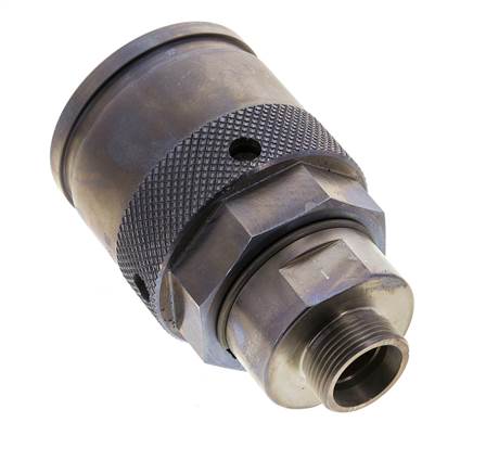 Coupleur hydraulique en acier Bouchon 18 mm L Anneau de coupe ISO 14540/8434-1 D M54 x 4