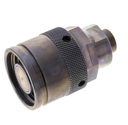 Coupleur hydraulique en acier Bouchon 18 mm L Anneau de coupe ISO 14540/8434-1 D M54 x 4