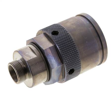 Coupleur hydraulique en acier Bouchon 18 mm L Anneau de coupe ISO 14540/8434-1 D M54 x 4