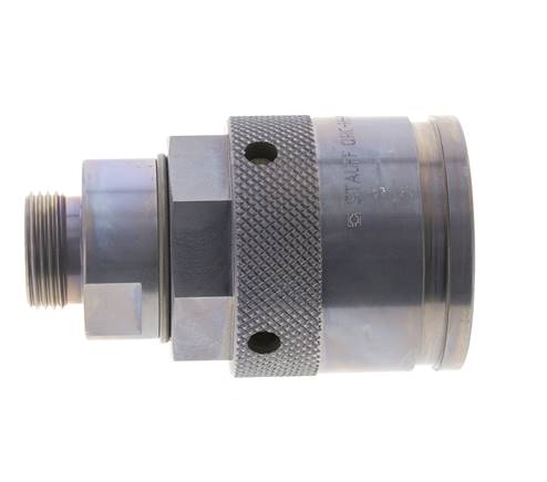 Coupleur hydraulique en acier Bouchon 22 mm L Anneau de coupe ISO 14540/8434-1 D M54 x 4