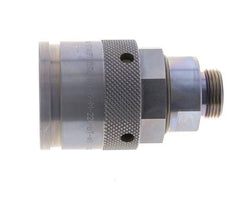 Coupleur hydraulique en acier Bouchon 22 mm L Anneau de coupe ISO 14540/8434-1 D M54 x 4
