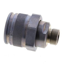 Coupleur hydraulique en acier Bouchon 12 mm S Anneau de coupe ISO 14540/8434-1 D M32 x 3