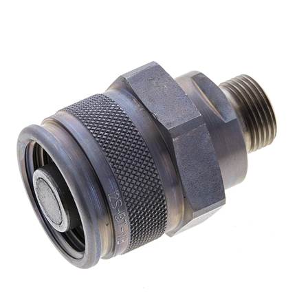 Coupleur hydraulique en acier Bouchon 12 mm S Anneau de coupe ISO 14540/8434-1 D M32 x 3