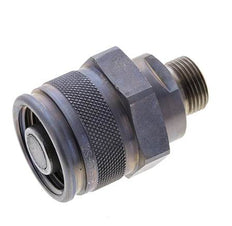 Coupleur hydraulique en acier Bouchon 12 mm S Anneau de coupe ISO 14540/8434-1 D M32 x 3