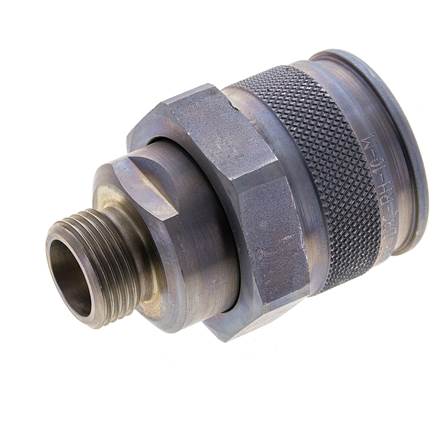 Coupleur hydraulique en acier Bouchon 12 mm S Anneau de coupe ISO 14540/8434-1 D M32 x 3