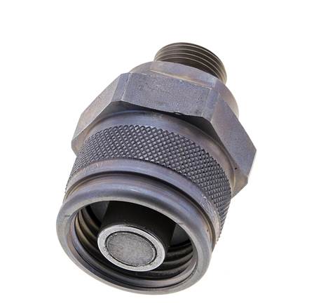 Coupleur hydraulique en acier Bouchon 12 mm S Anneau de coupe ISO 14540/8434-1 D M32 x 3