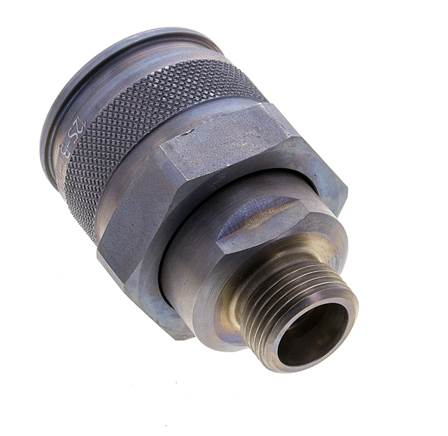 Coupleur hydraulique en acier Bouchon 12 mm S Anneau de coupe ISO 14540/8434-1 D M32 x 3
