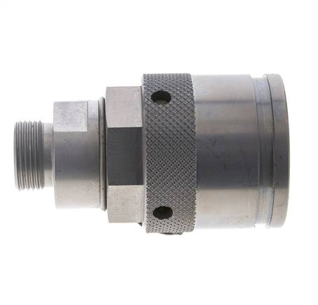 Coupleur hydraulique en acier Bouchon 20 mm S Anneau de coupe ISO 14540/8434-1 D M54 x 4
