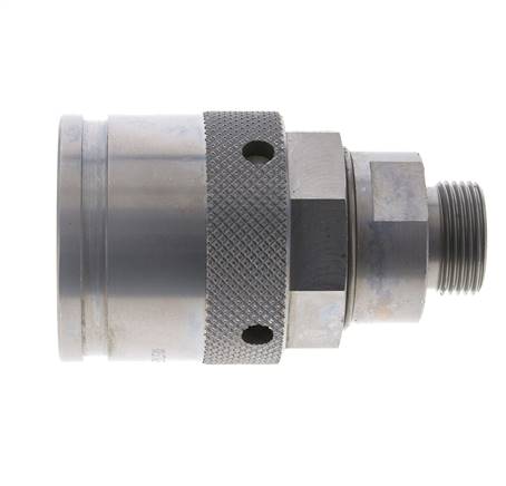 Coupleur hydraulique en acier Bouchon 20 mm S Anneau de coupe ISO 14540/8434-1 D M54 x 4