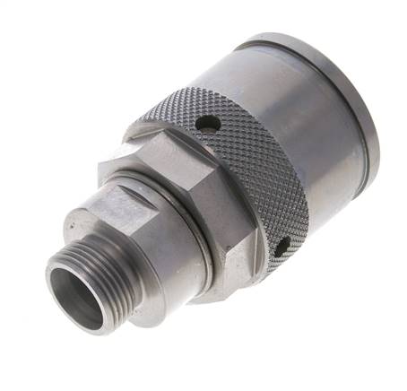 Coupleur hydraulique en acier Bouchon 20 mm S Anneau de coupe ISO 14540/8434-1 D M54 x 4
