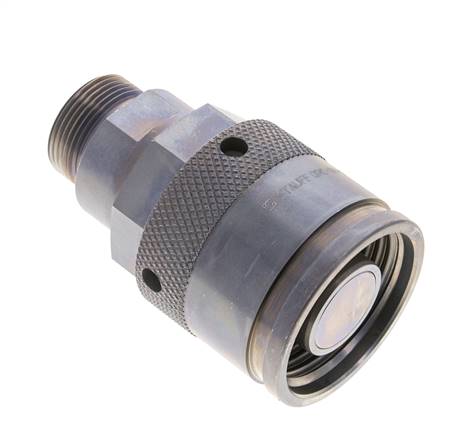 Coupleur hydraulique en acier Bouchon 25 mm S Anneau de coupe ISO 14540/8434-1 D M54 x 4