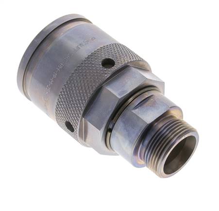 Coupleur hydraulique en acier Bouchon 25 mm S Anneau de coupe ISO 14540/8434-1 D M54 x 4