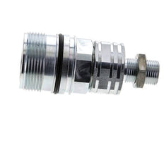 Acier DN 20 Coupleur hydraulique Douille 12 mm L Anneau de compression Cloison ISO 14541/8434-1 D M42 x 2